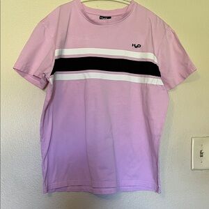 H2O Pink Short Sleeve Stripe Tee